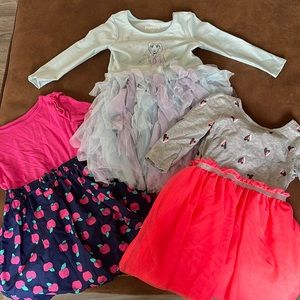 Bundle of 3 Toddler girl dresses